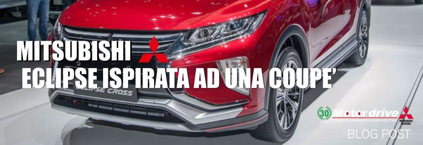 Mitsubishi Eclipse Cross: si ispira a una coup