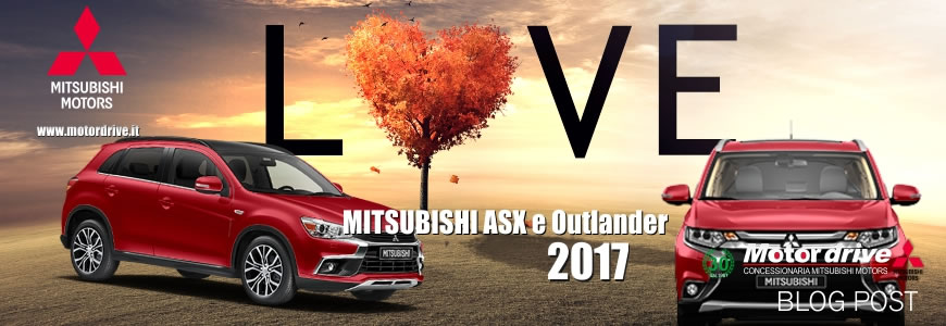 Mitsubishi ASX e Outlander model year 2017