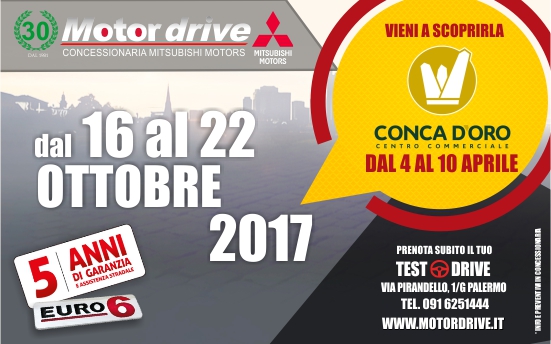 Motordrive al centro commerciale Conca D'Oro