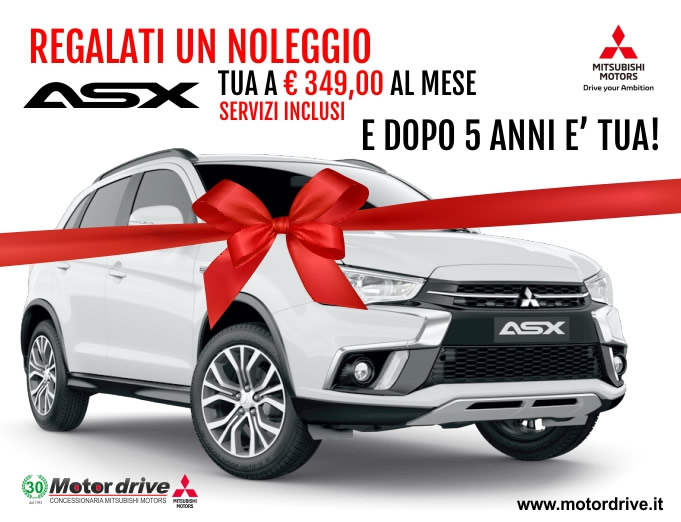 Regalati un noleggio Mitsubishi Asx