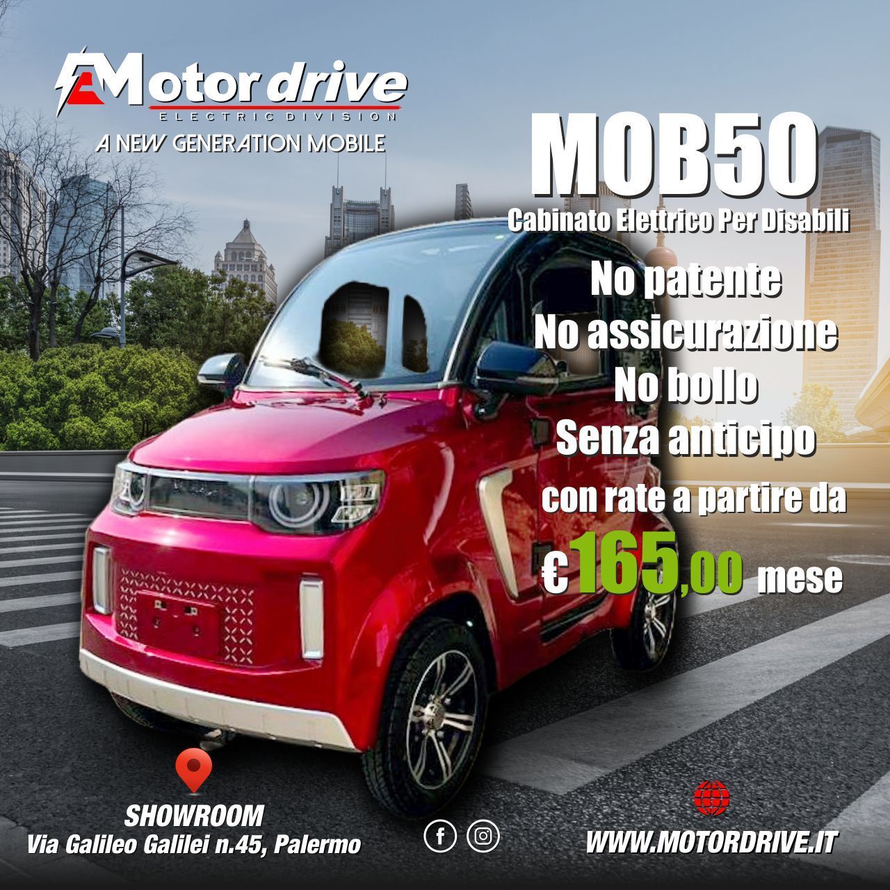 Visualizza la promozione MOB50- Cabinato Elettrico Per Disabili